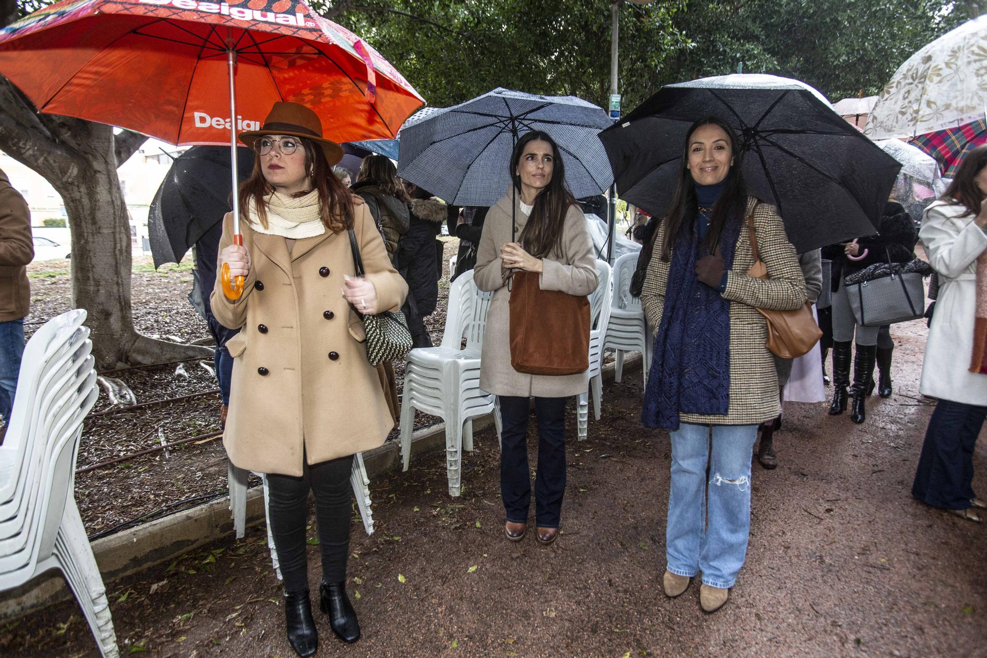 Inauguración del parque Damas del Fuego