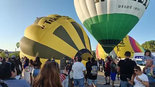 La DANA obliga a suspendre l'acte més popular del Balloon Festival d'Igualada