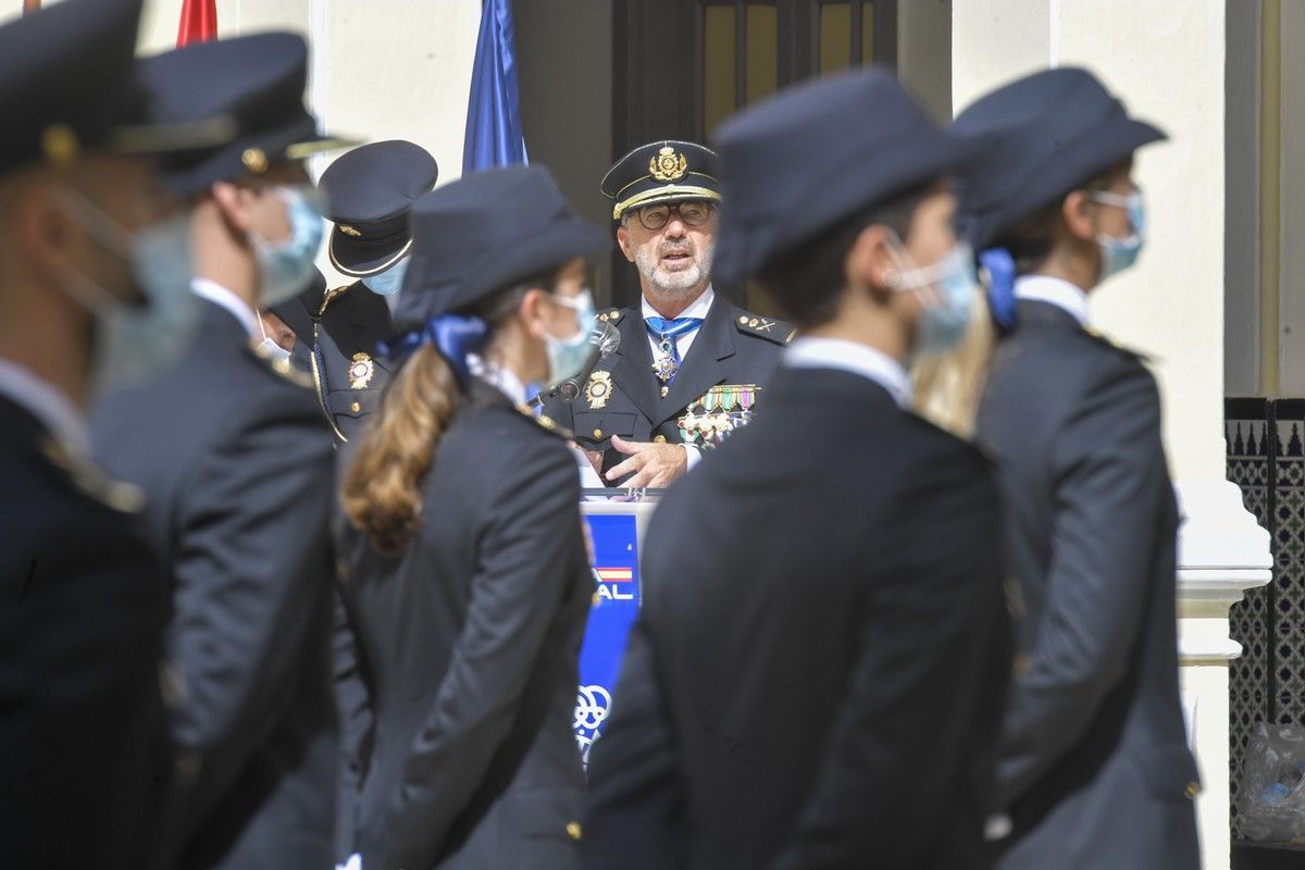 Jjura del cargo de 76 alumnos de la XXXV Promoción de la Escala Básica de la Policía Nacional