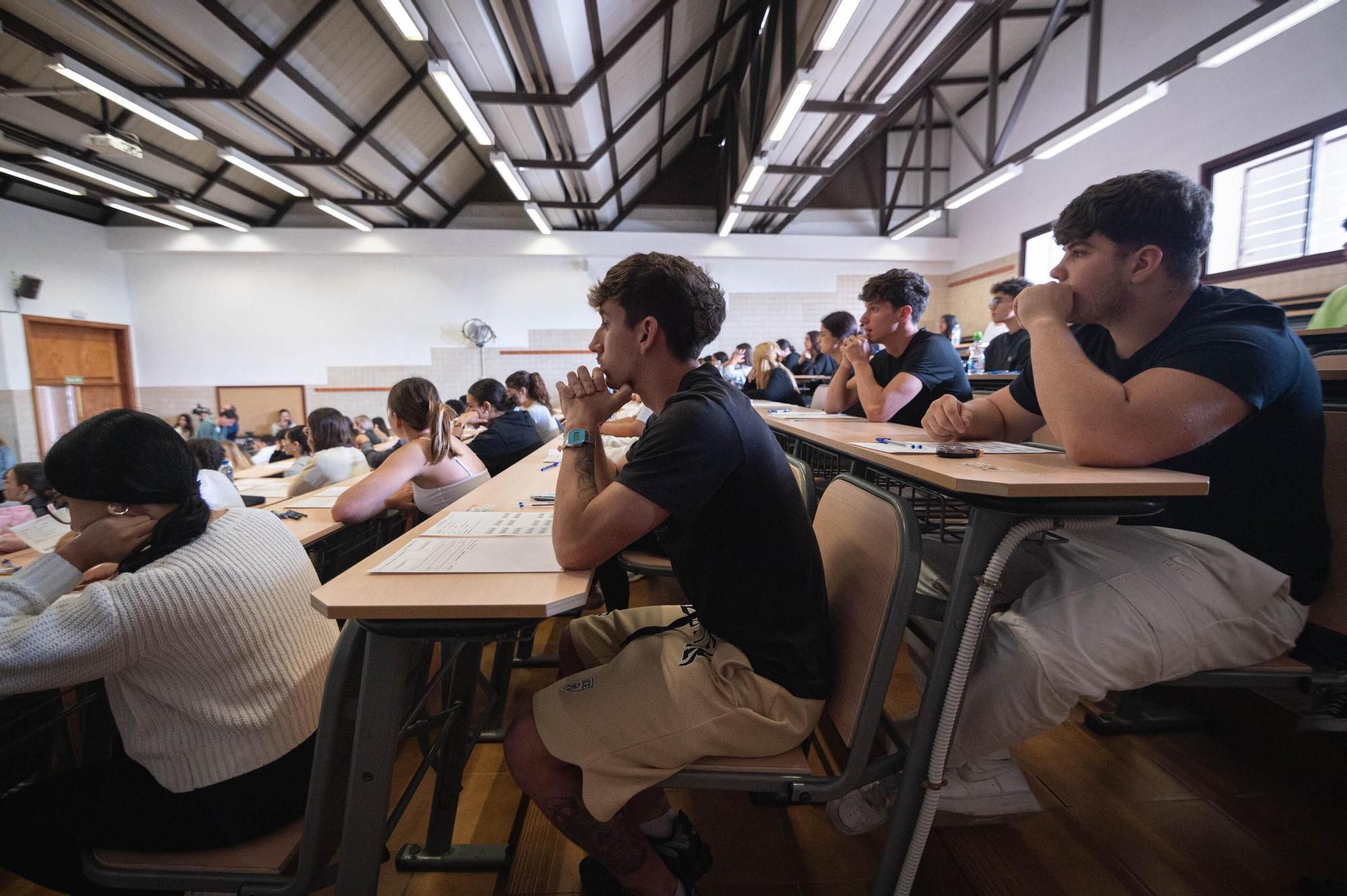 Primera jornada de la PAU 2025 en Tenerife