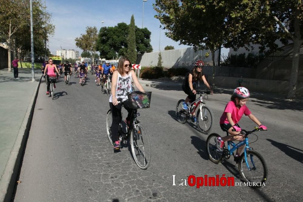 Ciclopaseo para clausular en Lorca los JDG