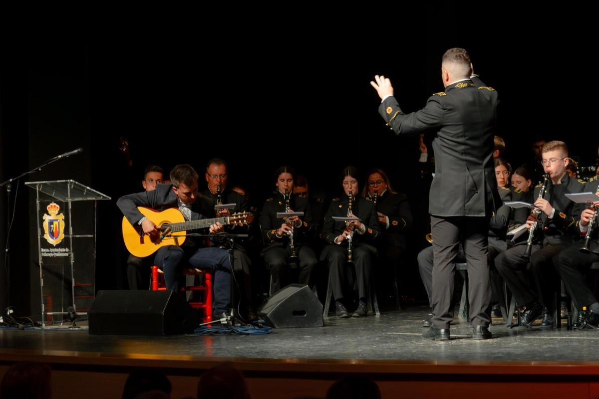 Vibrante concierto sinfónico cofrade en la Casa de la Cultura de Peñarroya-Pueblonuevo.
