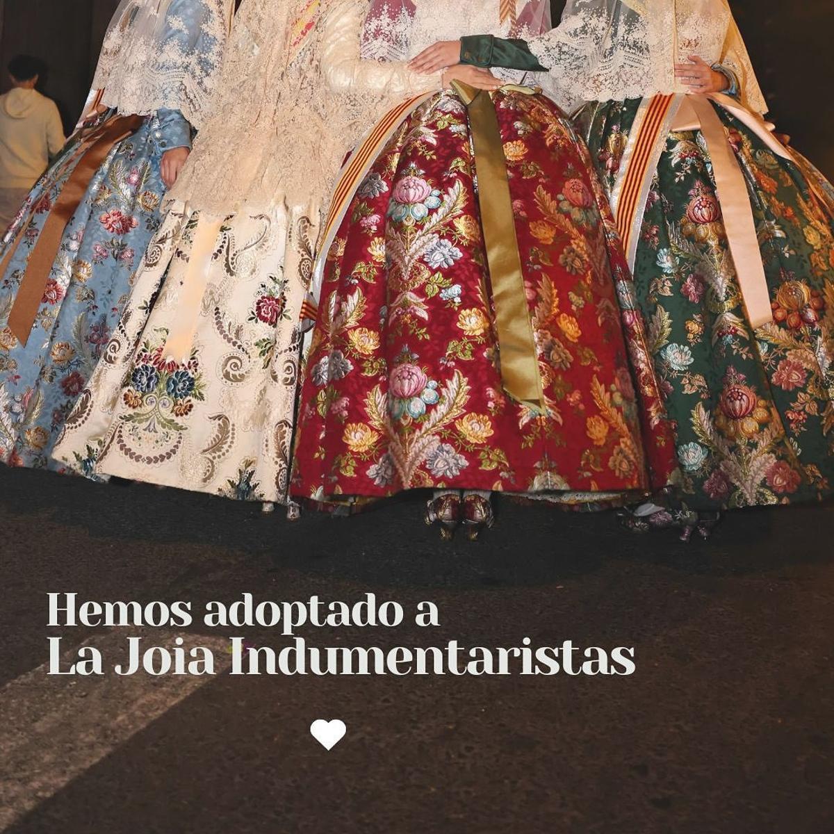 Mensaje de María Estela y la corte