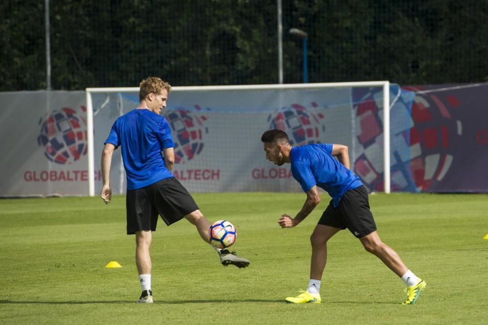 Entrenamiento del Real Oviedo