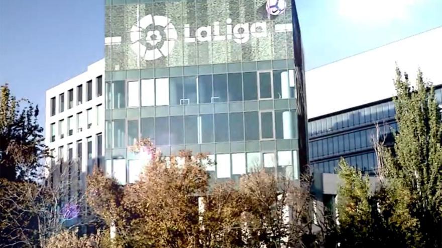 Sede de LaLiga en Madrid.