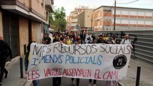 Protesta contra el plan piloto.