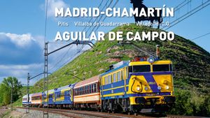 Rumbo al pueblo que mejor huele de España: el tren de las galletas une Madrid y Valladolid en un viaje cultural.