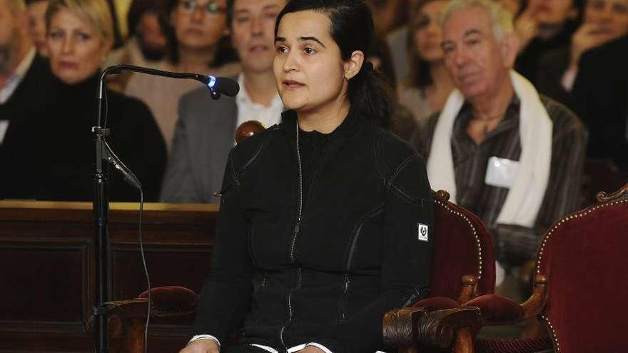 Triana Martínez, una de las condenadas por el crimen, durante el juicio.