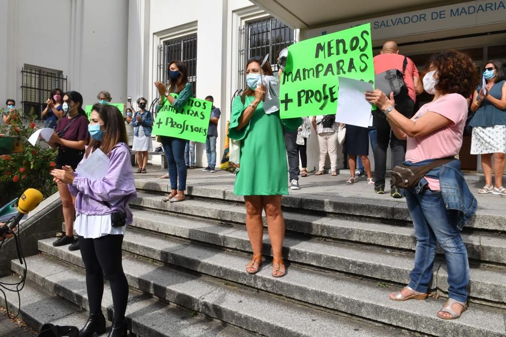 Manifestación en el Salvador de Madariaga