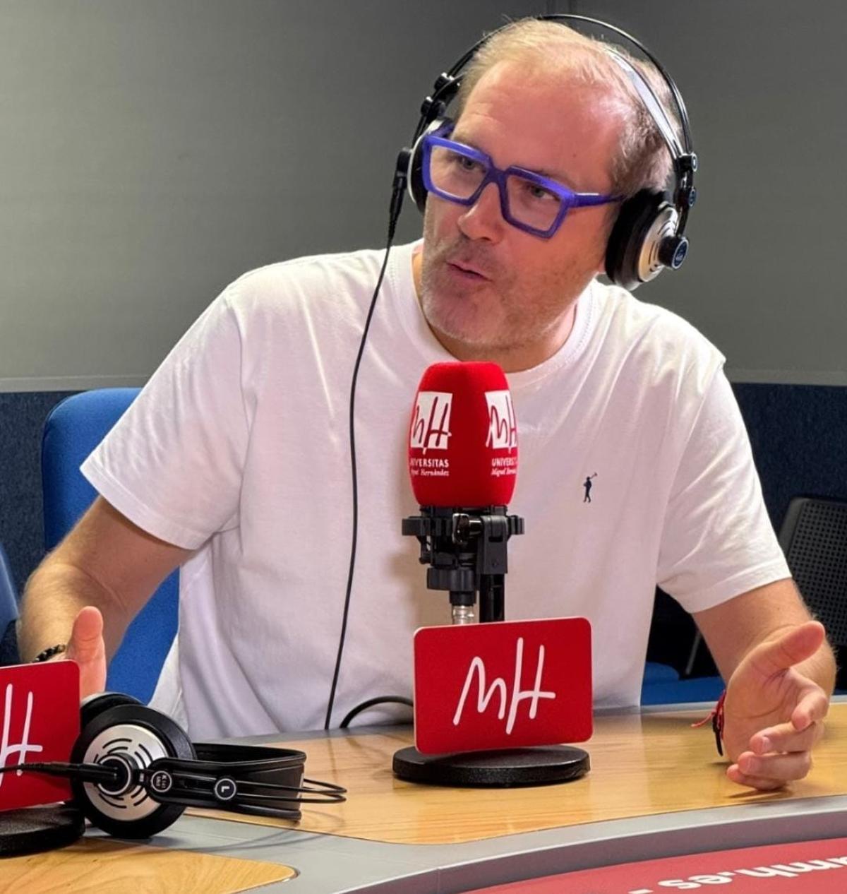 El periodista Miguel Molina es profesor en la Universidad Miguel Hernández de Elche