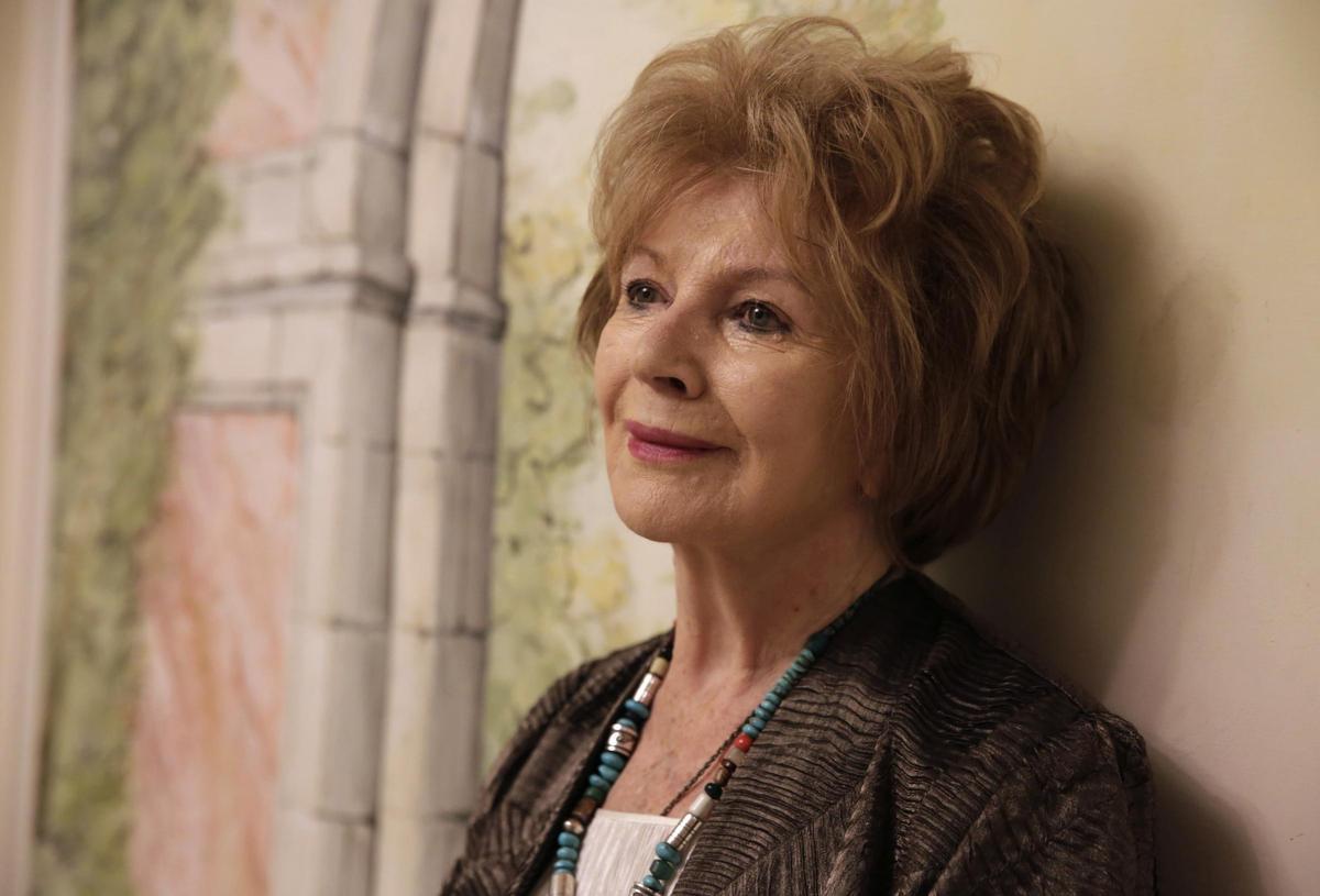 La "polémica y extravagante" escritora irlandesa Edna O’Brien.