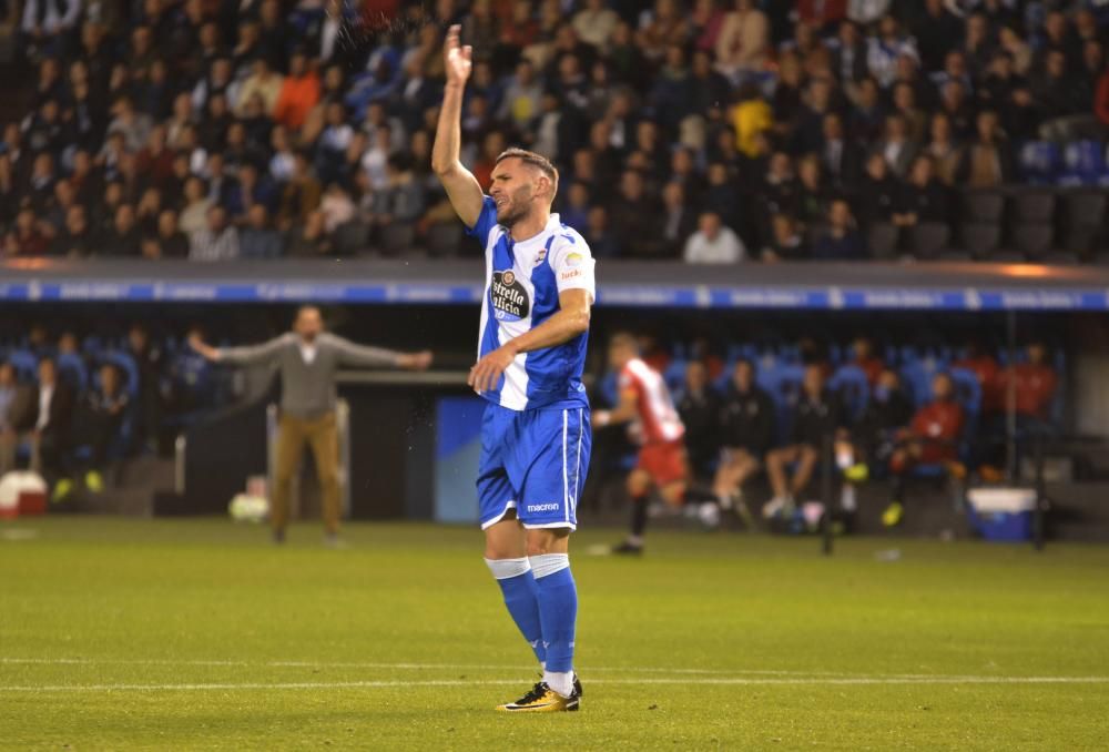 El Deportivo cae ante el Girona en Riazor