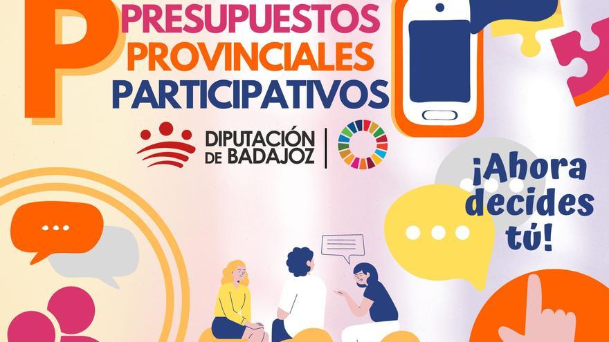 La Diputación de Badajoz abre una parte de sus presupuestos a la participación ciudadana