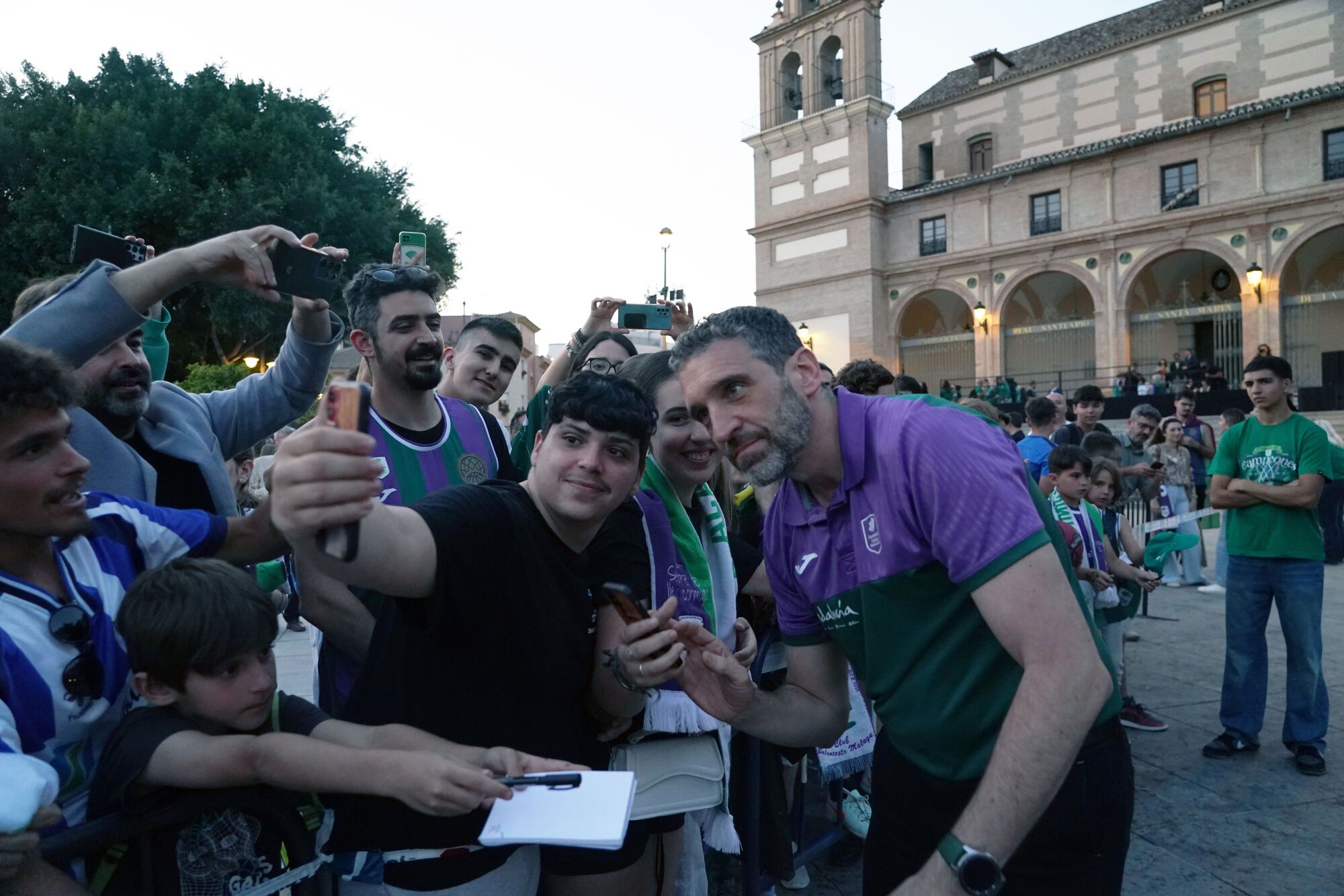 Celebración del título, en imágenes