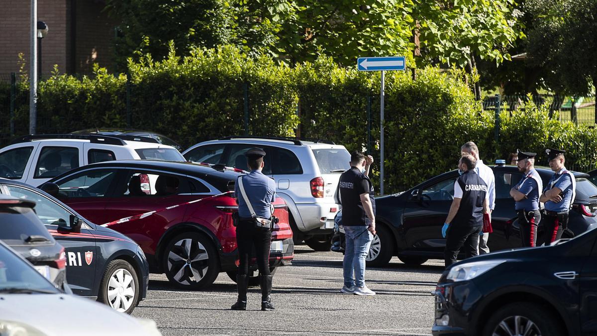 Cecchignola Roma bebé olvidado