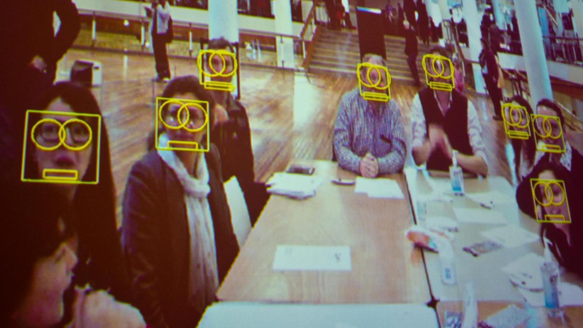 &quot;Web We Want Festival&quot; facial recognition software demonstration