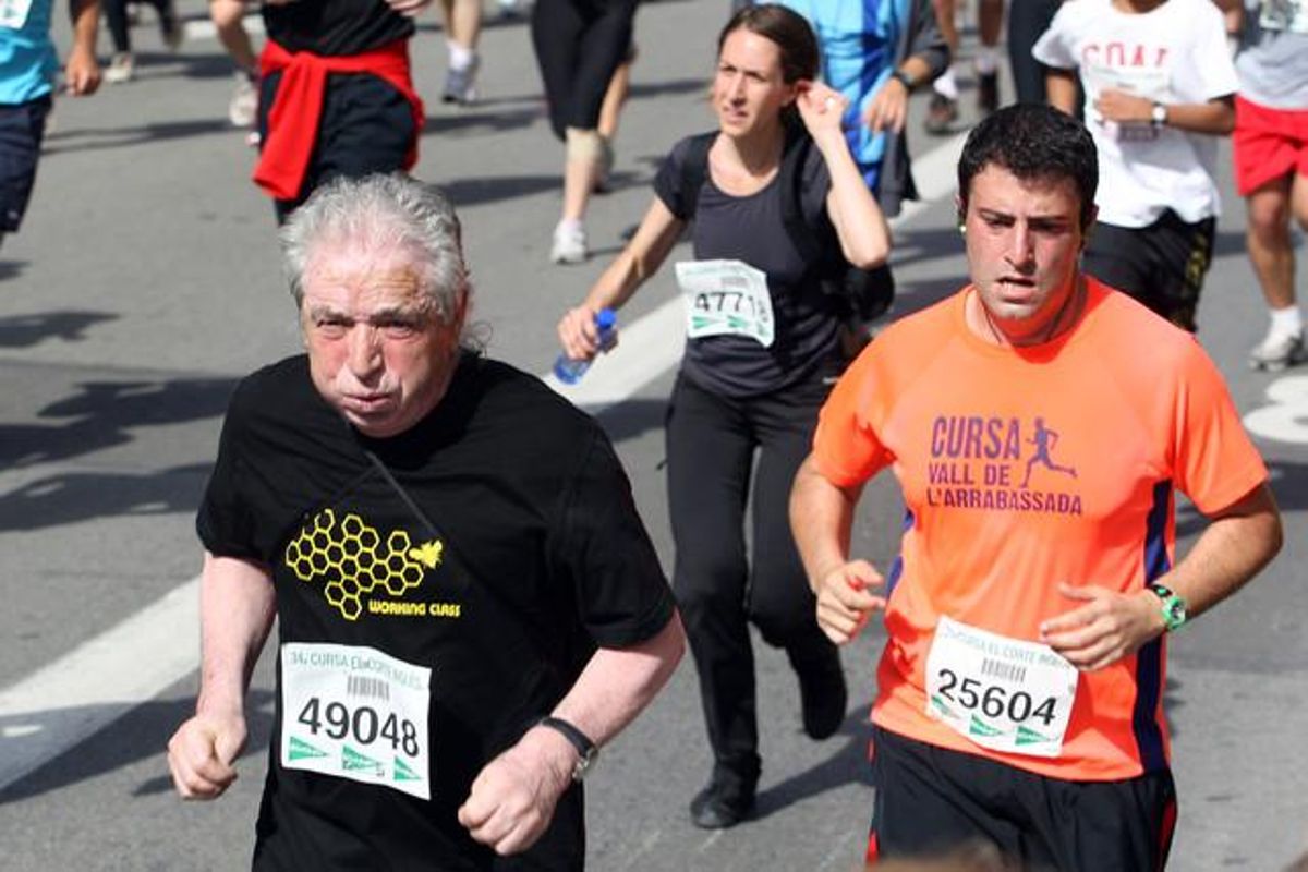 Gent de totes les edats ha participat en la Cursa