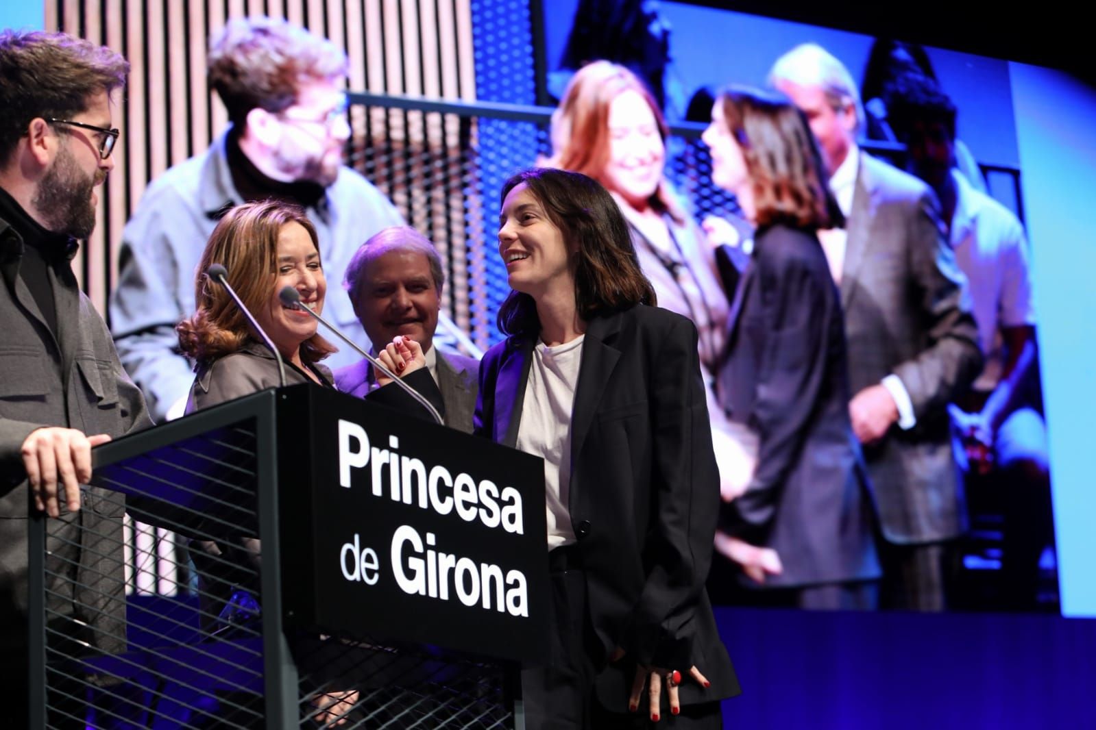 Victoria Luengo, ganadora del premio Princesa de Girona