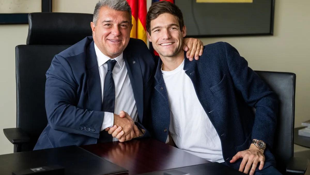 El Barça executa l’any opcional i renova Marcos Alonso