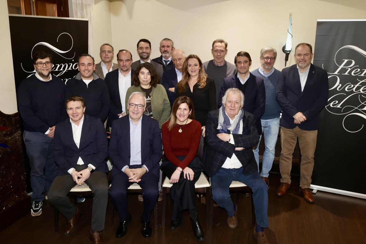El jurado del premio "Ovetense del año"