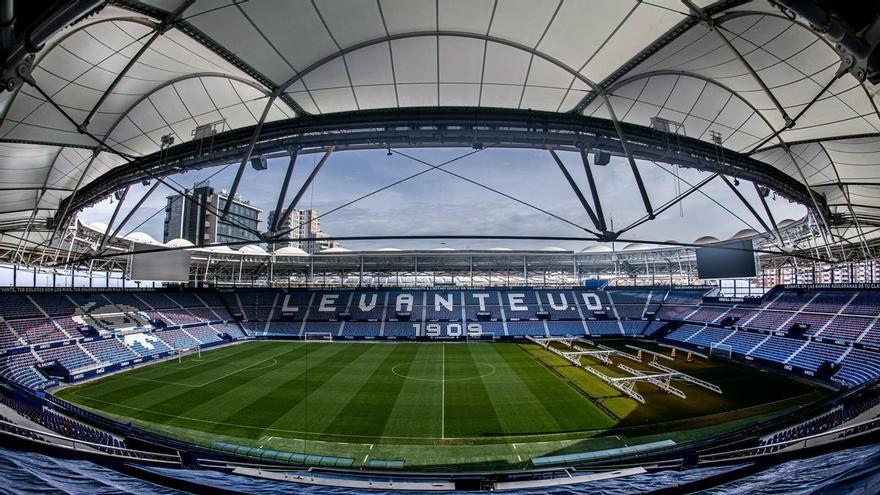 Simulacro de ataque terrorista en el estadio del Levante UD