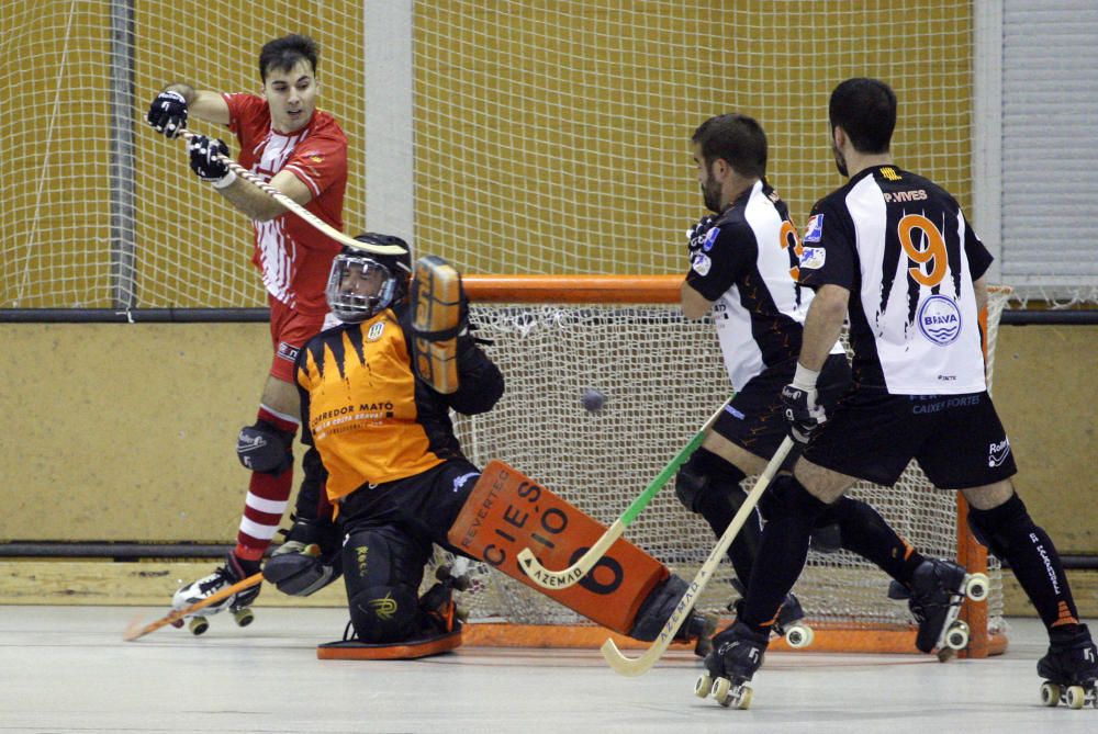 Les millors imatges del Citylift Girona - Corredor-Mató Palafrugell (3-2)