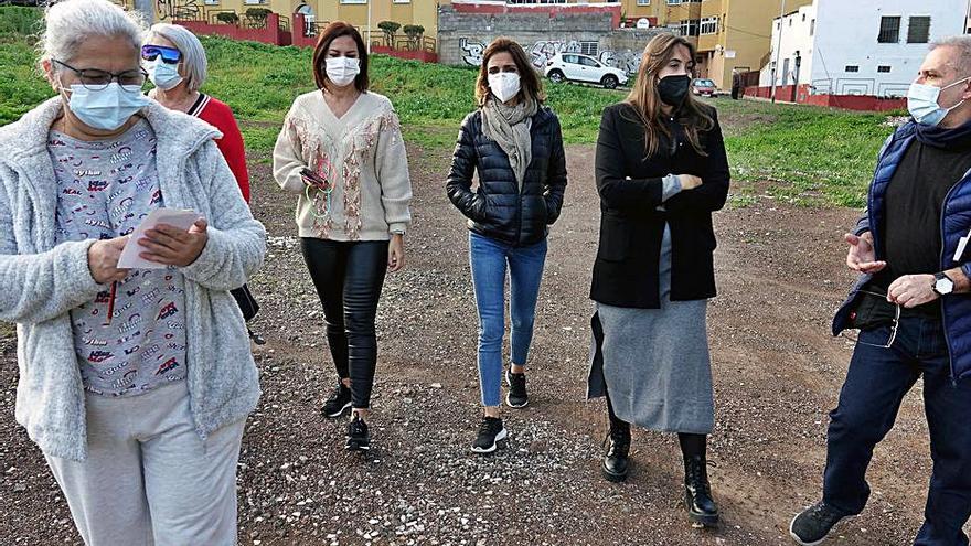 Visita de Evelyn Alonso, Gladis de León y Rosario González a Somosierra.