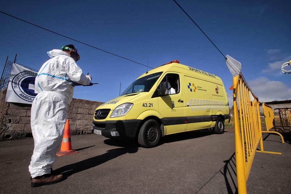 Desinfección ambulancias-Covid-19