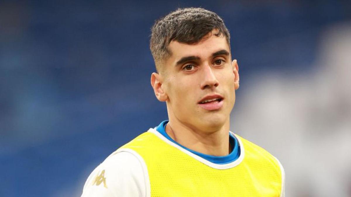 Diego Villares. en un calentamiento. |  RCD