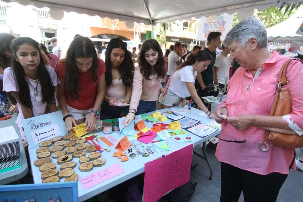 Los más jóvenes en la Feria del Emprendimiento