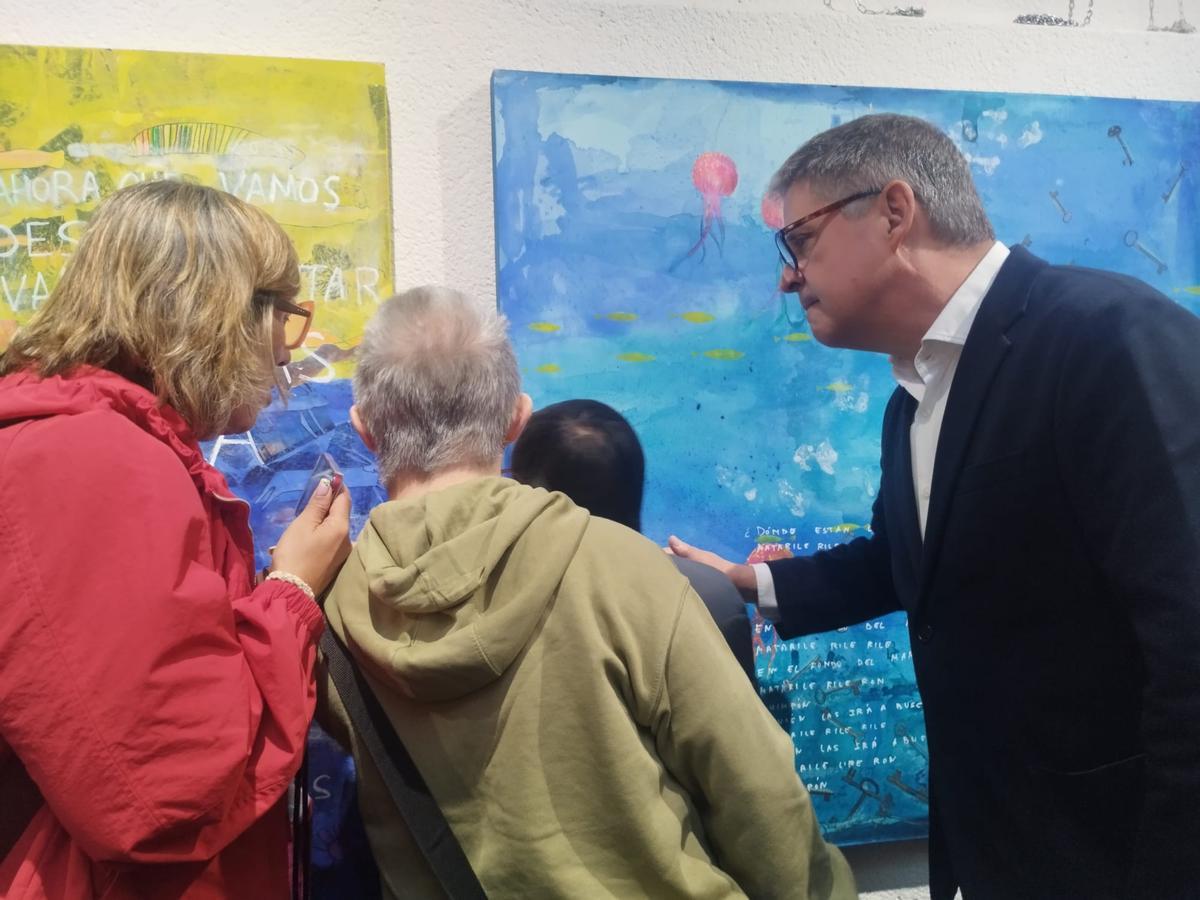 La inauguración de la exposición "¿Te acuerdas de esta?" en la Casa de Cultura, en imágenes