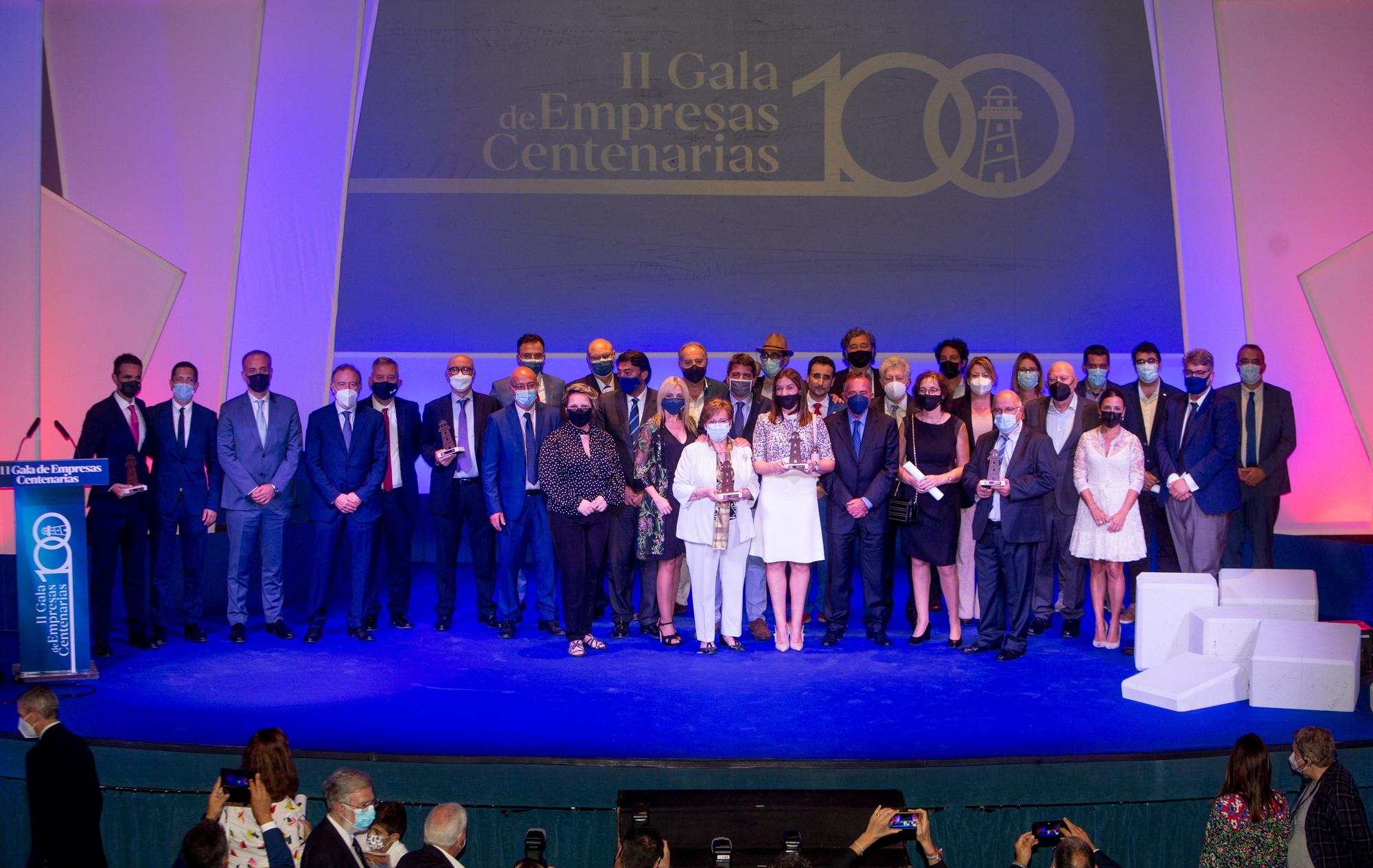 La Gala de Empresas Centenarias en imágenes