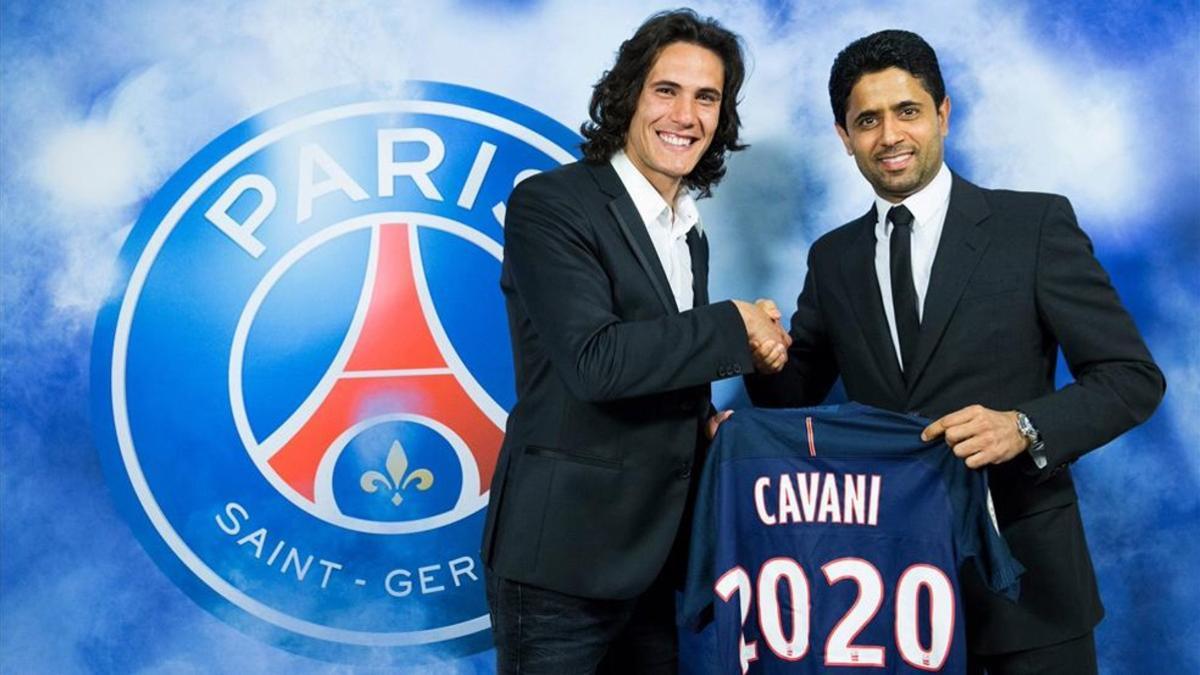 Cavani no aceptó la propuesta de Al-KhelaÏfi