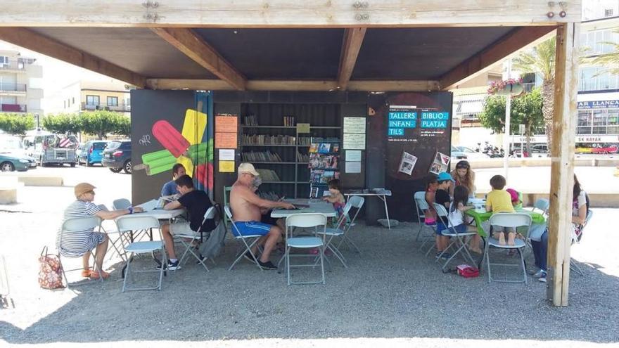 La Bibliplatja de Llançà.