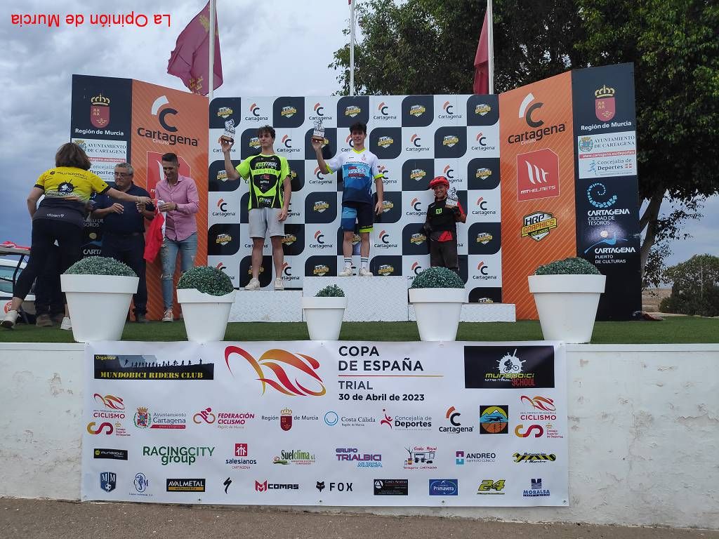 Copa de España de trialbici en el Circuito de Cartagena