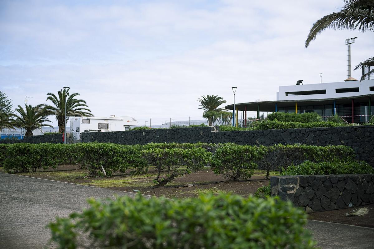 Camping de la Punta del Hidalgo.