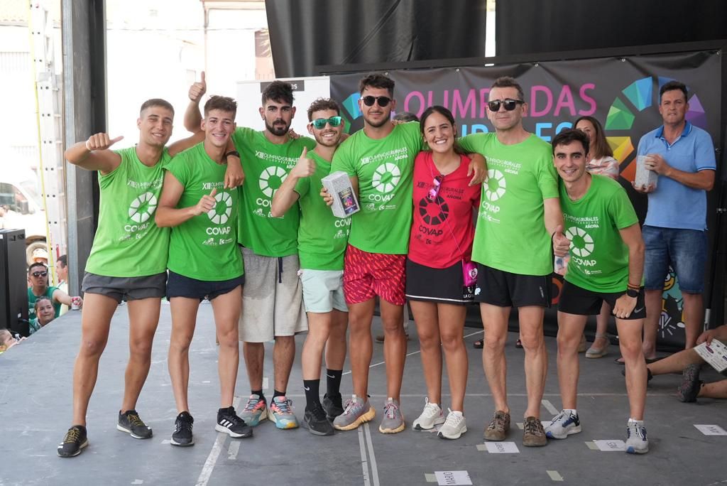 "Los Becerros" de Pozoblanco se imponen en la Olimpiadas Rurales de Los Pedroches