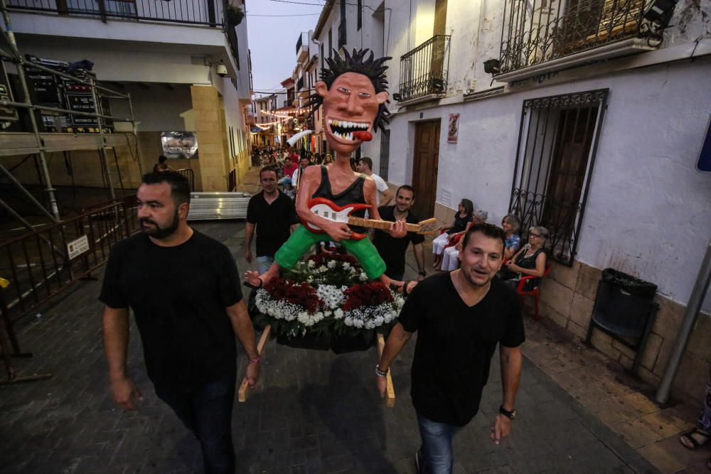 Se trata de uno de los actos más importantes de las fiestas en honor a la Virgen de la Asunción y a San Roque