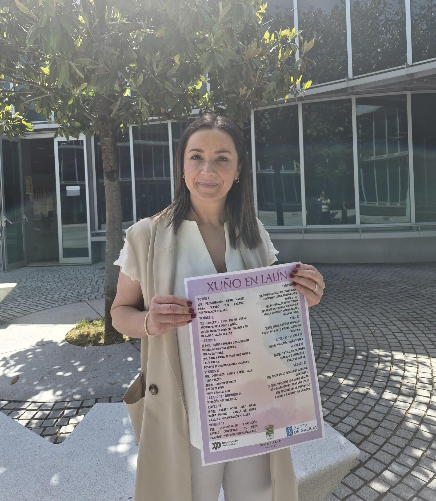 La edil Begoña Blanco presentó el programa de actividades.