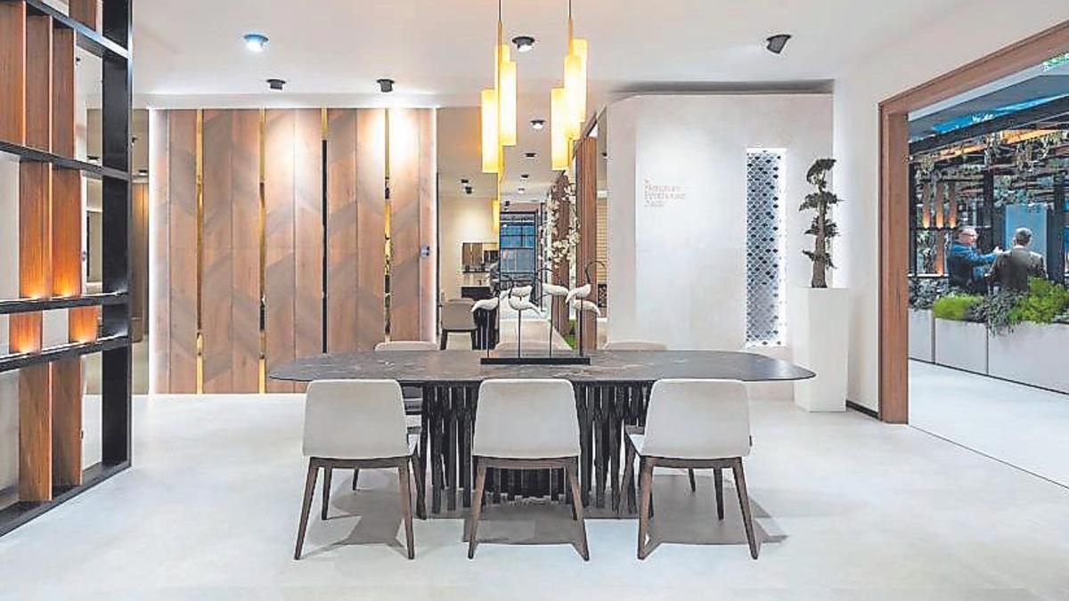 Ambiente de Porcelanosa Grupo en la 31ª Muestra Internacional.