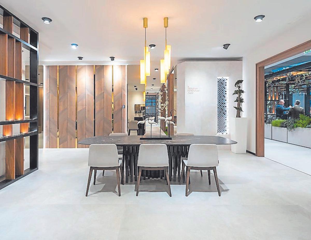 Ambiente de Porcelanosa Grupo en la 31ª Muestra Internacional.