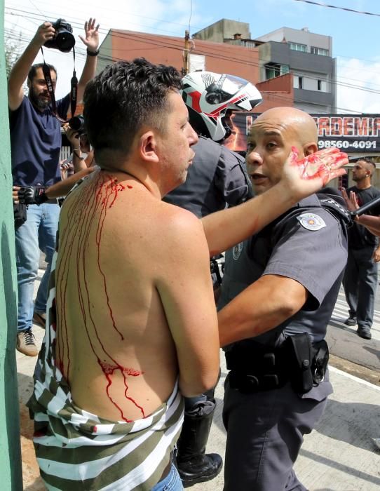 Protestas en Brasil tras la detención de Lula