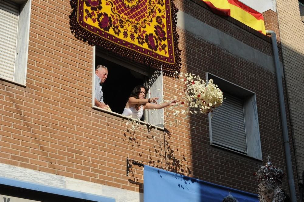 Romería de la Virgen de la Fuensanta: Paso por San