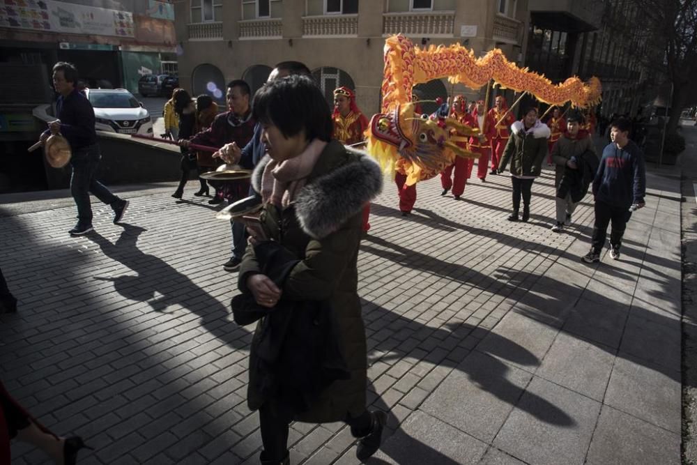 Celebració de l'any nou xinès a Manresa