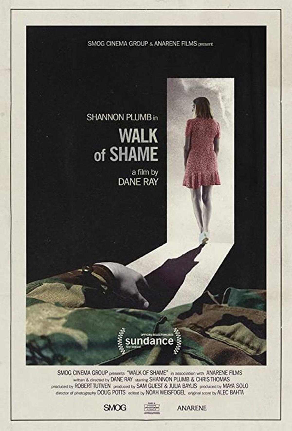 Cartel del corto 'Walk of shame' presentado en Sundance