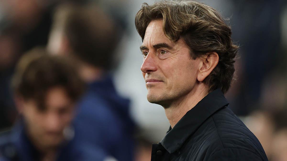 El entrenador del Tottenham, Thomas Frank