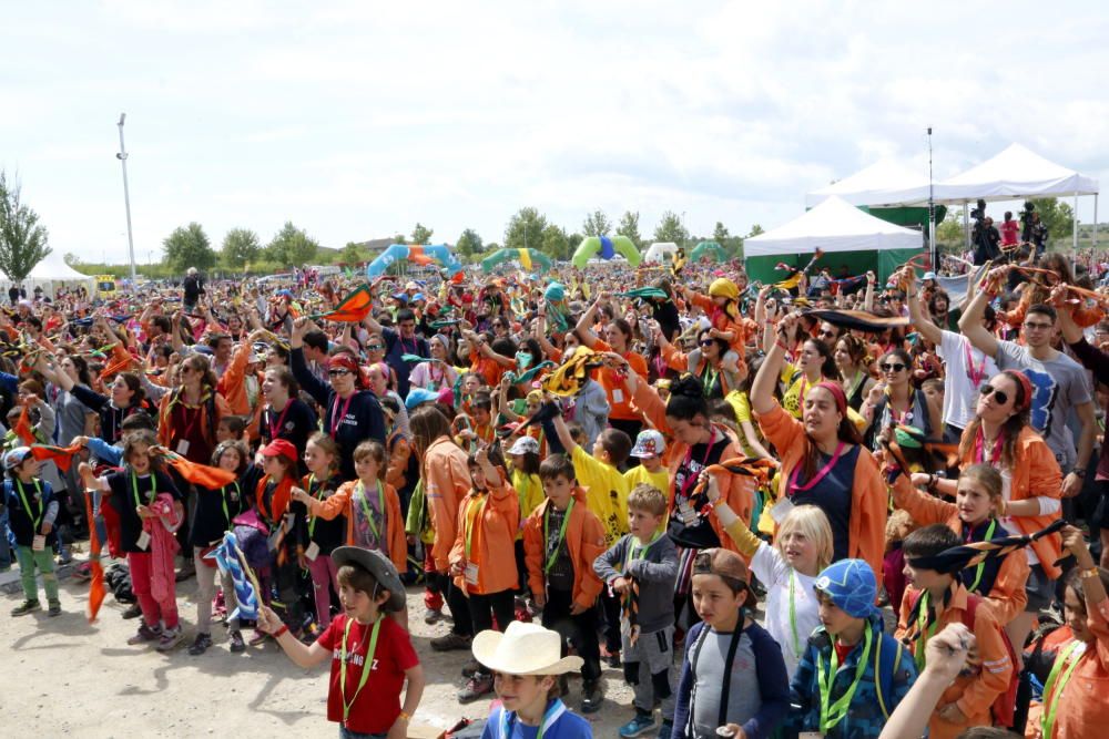 Més de 13.000 nens i joves escoltes participen en la Jamborinada