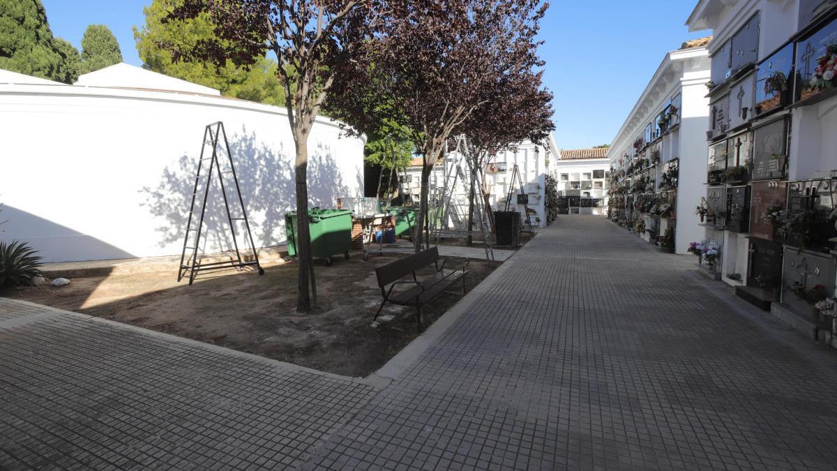 El cementerio municipal de Gandia, en una imagen de archivo.