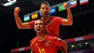 España aplasta a Georgia y se mete en cuartos de final