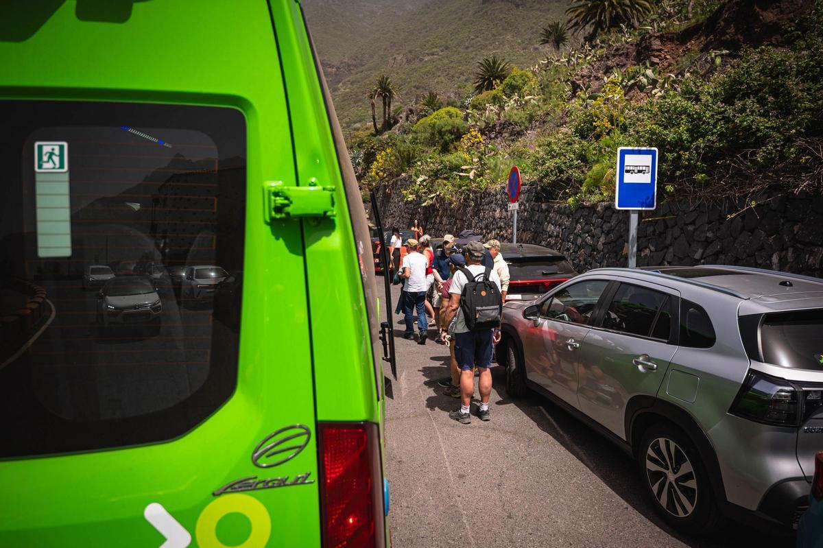 Viaje en guagua a Masca Viaje en guagua a Masca